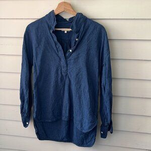 Ann Mashburn Linen Blouse, S